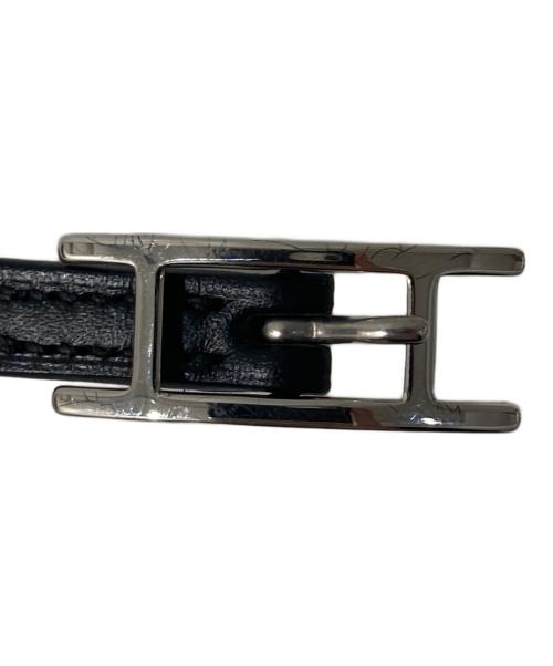 HERMES（エルメス）HERMES (エルメス) アピ3ロングブレスレット ブラックの古着・服飾アイテム