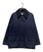 Barbourバブアー）の古着「BEDALE SL BLISSTEX TWEEDS」｜ネイビー