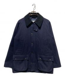Barbour（バブアー）の古着「BEDALE SL BLISSTEX TWEEDS」｜ネイビー