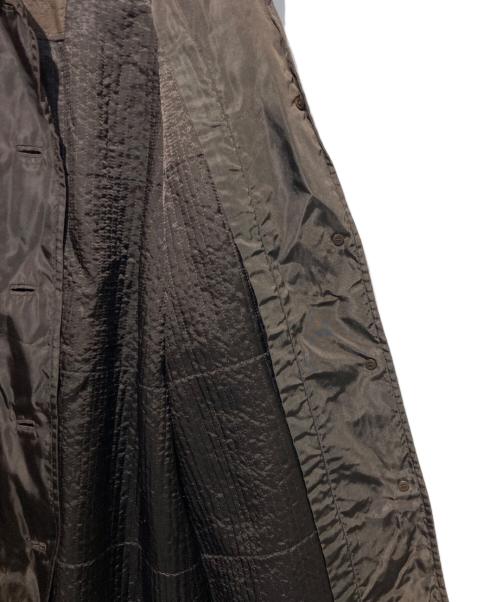 PRADA（プラダ）PRADA (プラダ) オールド ベルテッドナイロンコート ブラウン サイズ:Sの古着・服飾アイテム