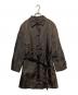 PRADA（プラダ）の古着「オールド ベルテッドナイロンコート」｜ブラウン