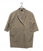 オローネオローネ）の古着「ウールコート」｜ベージュ