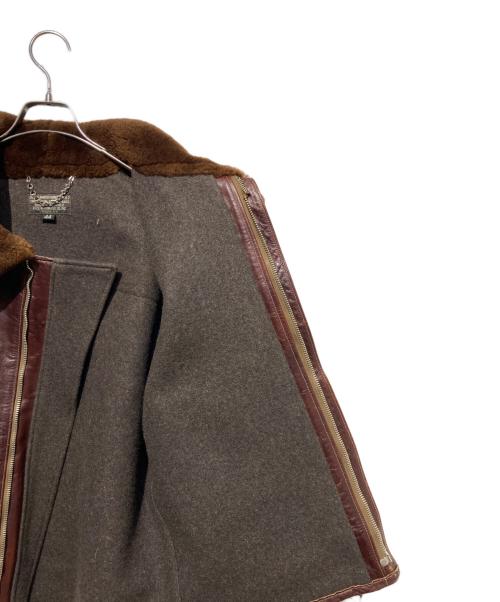 BUZZ RICKSON'S（バズリクソンズ）BUZZ RICKSON'S (バズリクソンズ) TYPE B-2 レザーフライトジャケット ブラウン サイズ:44の古着・服飾アイテム