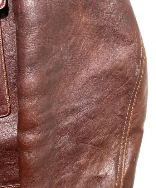 BUZZ RICKSON'S（バズリクソンズ）BUZZ RICKSON'S (バズリクソンズ) TYPE B-2 レザーフライトジャケット ブラウン サイズ:44の古着・服飾アイテム