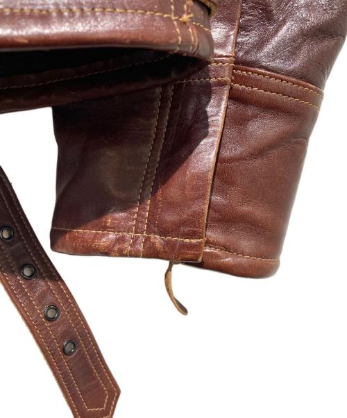 BUZZ RICKSON'S（バズリクソンズ）BUZZ RICKSON'S (バズリクソンズ) TYPE B-2 レザーフライトジャケット ブラウン サイズ:44の古着・服飾アイテム