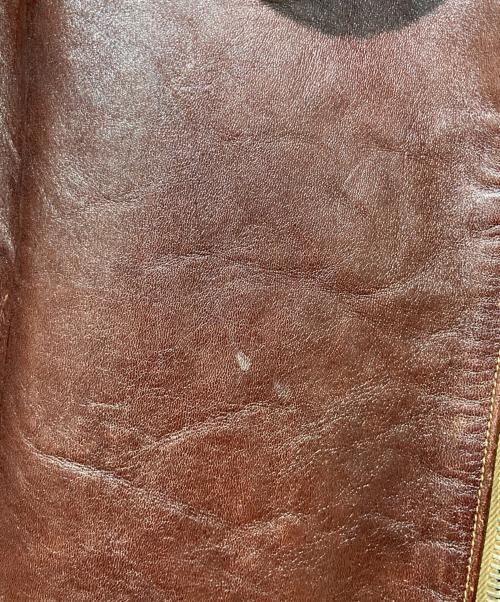 BUZZ RICKSON'S（バズリクソンズ）BUZZ RICKSON'S (バズリクソンズ) TYPE B-2 レザーフライトジャケット ブラウン サイズ:44の古着・服飾アイテム