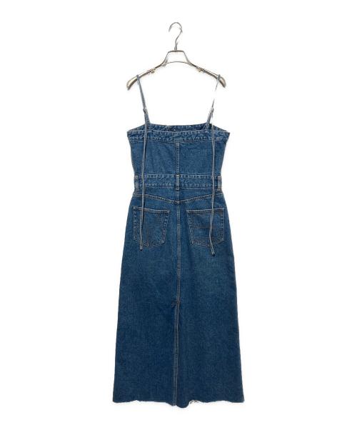 MAISON SPECIAL（メゾンスペシャル）MAISON SPECIAL (メゾンスペシャル) 2WAYデニムワンピース インディゴ サイズ:FREEの古着・服飾アイテム