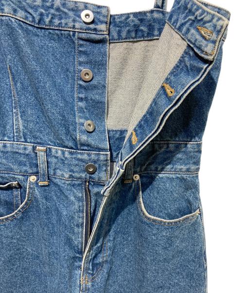 MAISON SPECIAL（メゾンスペシャル）MAISON SPECIAL (メゾンスペシャル) 2WAYデニムワンピース インディゴ サイズ:FREEの古着・服飾アイテム