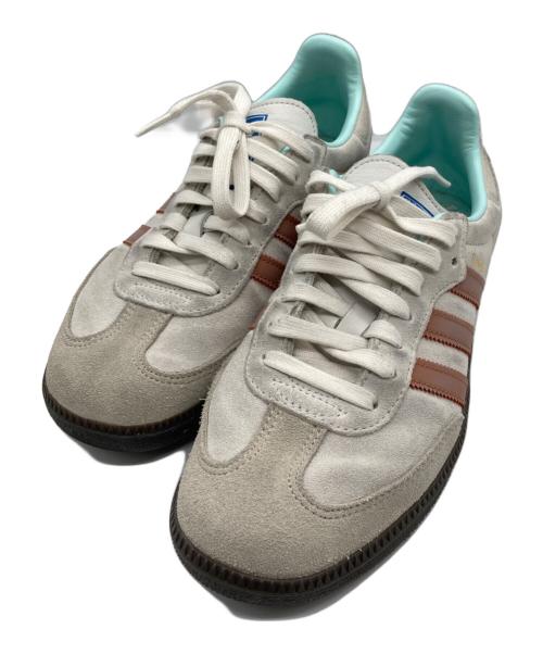 adidas（アディダス）adidas (アディダス) SAMBA OG ローカットスニーカー ベージュ サイズ:26cmの古着・服飾アイテム
