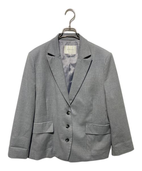 CADUNE（カデュネ）CADUNE (カデュネ) スプリングカラービッグジャケット グレー サイズ:38の古着・服飾アイテム