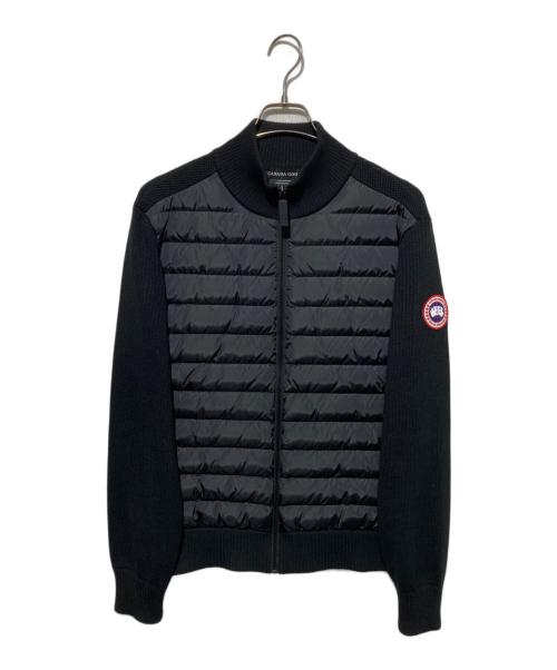 CANADA GOOSE（カナダグース）CANADA GOOSE (カナダグース) Hybridge Knit Jacket ブラック サイズ:Sの古着・服飾アイテム