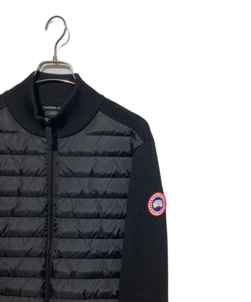 CANADA GOOSE（カナダグース）CANADA GOOSE (カナダグース) Hybridge Knit Jacket ブラック サイズ:Sの古着・服飾アイテム