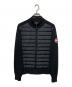 CANADA GOOSE（カナダグース）の古着「Hybridge Knit Jacket」｜ブラック