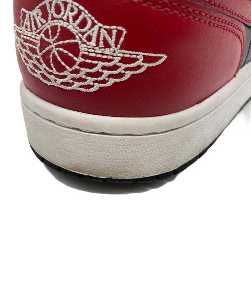 NIKE（ナイキ）NIKE (ナイキ) Air Jordan 1 Low  ローカットスニーカー レッド×ブラック サイズ:27.5cmの古着・服飾アイテム