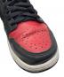 中古・古着 NIKE (ナイキ) Air Jordan 1 Low  ローカットスニーカー レッド×ブラック サイズ:27.5cm：8000円