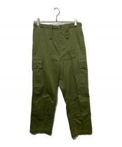中古・古着通販】- (-) ミリタリーカーゴパンツ カーキ サイズ:27-31