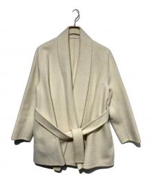 ELFRANK（エルフランク）の古着「ショールカラーオーバーサイズコート」｜ベージュ