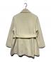 ELFRANK (エルフランク) ショールカラーオーバーサイズコート ベージュ サイズ:Free：9000円
