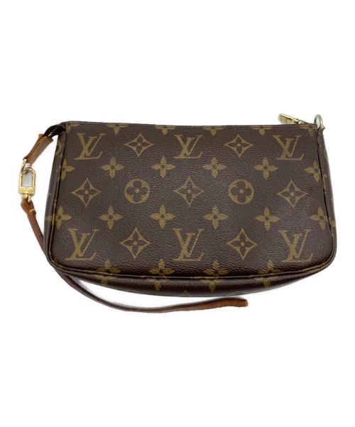 LOUIS VUITTON（ルイ ヴィトン）LOUIS VUITTON (ルイ ヴィトン) モノグラム ポシェット・アクセソワール ブラウンの古着・服飾アイテム