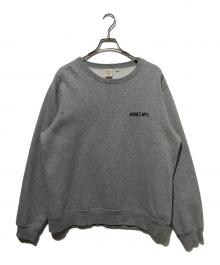 AVIREX（アヴィレックス）の古着「クルーネックスウェット」｜グレー