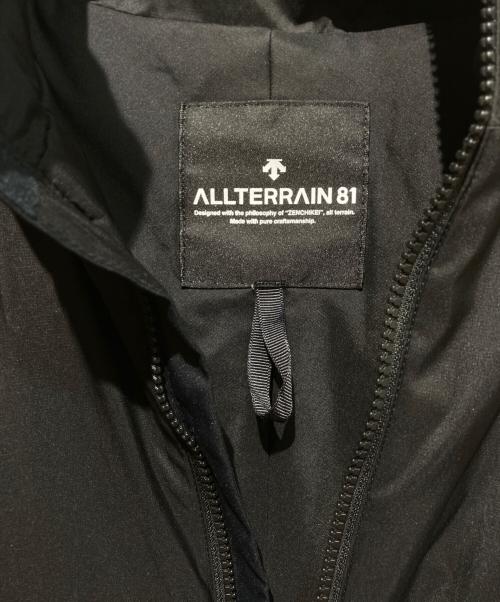 DESCENTE ALLTERRAIN（デザイント オルテライン）DESCENTE ALLTERRAIN (デザイント オルテライン) インシュレーションパーカー ブラック サイズ:Ｌの古着・服飾アイテム