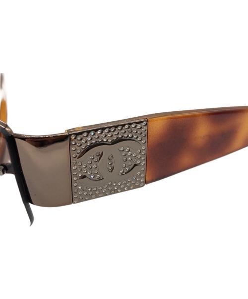 CHANEL（シャネル）CHANEL (シャネル) ココマークサングラス ブラウン サイズ:62□16-125の古着・服飾アイテム