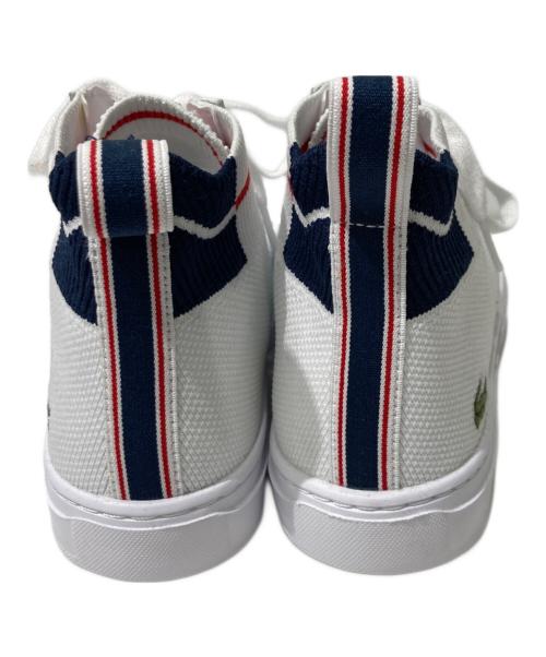 LACOSTE（ラコステ）LACOSTE (ラコステ) ハイカットスニーカー ホワイト サイズ:UK7.5の古着・服飾アイテム