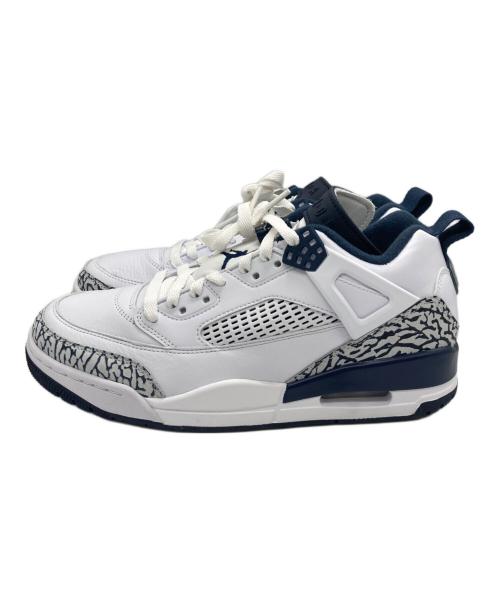 NIKE（ナイキ）NIKE (ナイキ) JORDAN SPIZIKE LOW ローカットスニーカー ホワイト×ネイビー サイズ:26cmの古着・服飾アイテム
