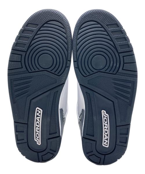 NIKE（ナイキ）NIKE (ナイキ) JORDAN SPIZIKE LOW ローカットスニーカー ホワイト×ネイビー サイズ:26cmの古着・服飾アイテム