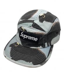 SUPREME（シュプリーム）の古着「25SS Damien Hirst Camp Cap キャップ」｜ブルー×ブラック
