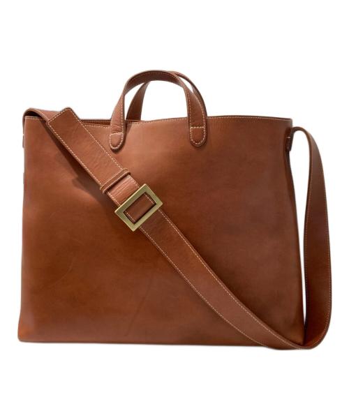 土屋鞄（ツチヤカバン）土屋鞄 (ツチヤカバン) ディアリオ2WAYトート ブラウンの古着・服飾アイテム