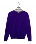 JOHN SMEDLEY（ジョンスメドレー）の古着「Vネックニット」｜パープル
