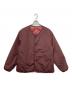 nanamica（ナナミカ）の古着「Reversible Down Cardigan」｜ボルドー