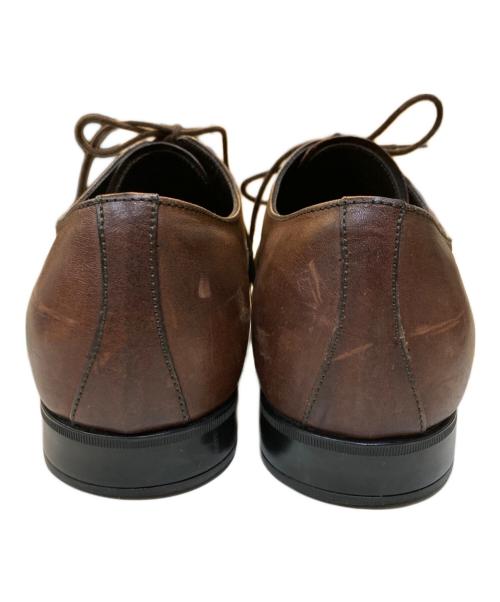PRADA（プラダ）PRADA (プラダ) レザーシューズ ブラウン サイズ:73の古着・服飾アイテム