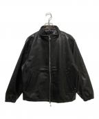 SSZエスエスズィー）の古着「LEATHER BLOUSON」｜ブラック