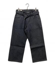 LEVI'S PReMIUM（リーバイス プレミアム）の古着「TWISTED BAGGYワイドデニムパンツ」｜ブラック