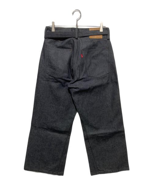 LEVI'S PReMIUM（リーバイス プレミアム）LEVI'S PReMIUM (リーバイス プレミアム) TWISTED BAGGYワイドデニムパンツ ブラック サイズ:W30の古着・服飾アイテム