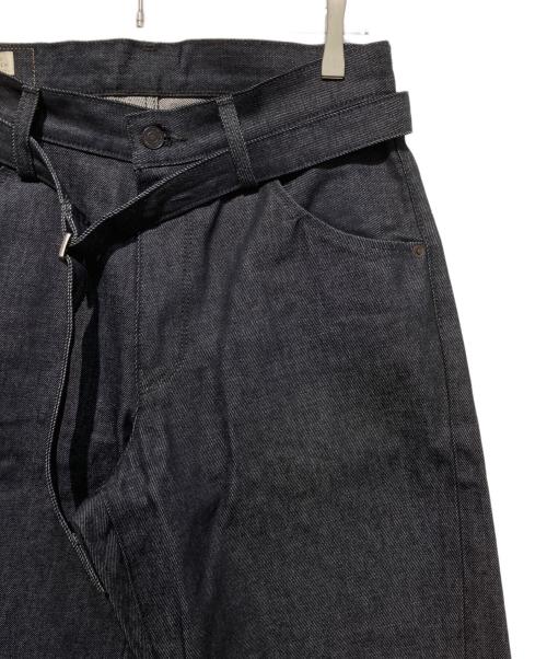 LEVI'S PReMIUM（リーバイス プレミアム）LEVI'S PReMIUM (リーバイス プレミアム) TWISTED BAGGYワイドデニムパンツ ブラック サイズ:W30の古着・服飾アイテム