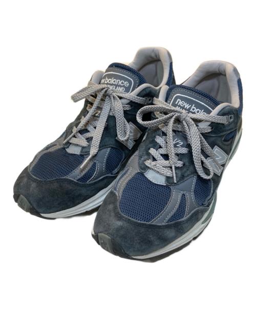 NEW BALANCE（ニューバランス）NEW BALANCE (ニューバランス) ローカットスニーカー ネイビー サイズ:UK8の古着・服飾アイテム