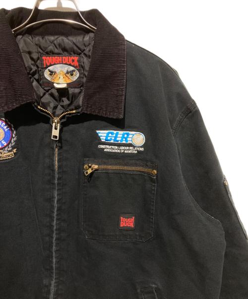 TOUGH DUCK（タフダック）TOUGH DUCK (タフダック) ダックジャケット ブラック サイズ:XLの古着・服飾アイテム
