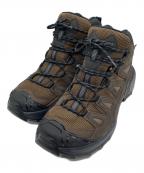 SALOMONサロモン）の古着「X ULTRA 360 LEATHER MID」｜ブラウン