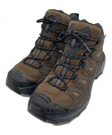 SALOMON（サロモン）の古着「X ULTRA 360 LEATHER MID」｜ブラウン