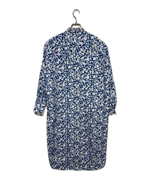 HERALBONY（ヘラルボニー）HERALBONY (ヘラルボニー) シャツワンピース「アオの世界」 ブルー サイズ:Fの古着・服飾アイテム