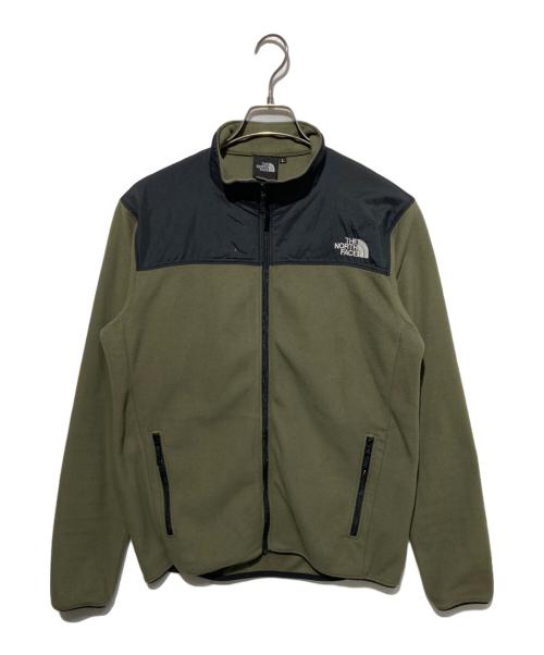 THE NORTH FACE（ザ ノース フェイス）THE NORTH FACE (ザ ノース フェイス) マウンテンバーサマイクロジャケット オリーブ サイズ:Lの古着・服飾アイテム