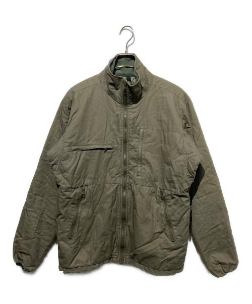 stussy（ステューシー）stussy (ステューシー) オールドスタンドカラー中綿ジャケット カーキ サイズ:Sの古着・服飾アイテム
