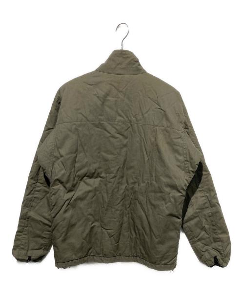 stussy（ステューシー）stussy (ステューシー) オールドスタンドカラー中綿ジャケット カーキ サイズ:Sの古着・服飾アイテム