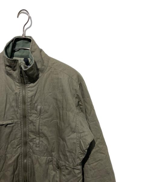 stussy（ステューシー）stussy (ステューシー) オールドスタンドカラー中綿ジャケット カーキ サイズ:Sの古着・服飾アイテム