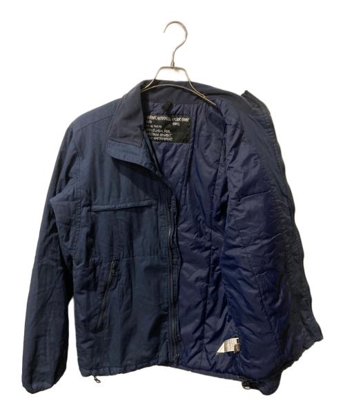 stussy（ステューシー）stussy (ステューシー) オールドスタンドカラー中綿ジャケット ネイビー サイズ:Sの古着・服飾アイテム