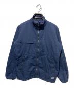 stussyステューシー）の古着「オールドスタンドカラー中綿ジャケット」｜ネイビー