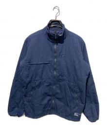 stussy（ステューシー）の古着「オールドスタンドカラー中綿ジャケット」｜ネイビー